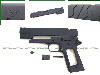 Prime Kimber SIS Custom/RL Aluminum Frame & Slide Kit (S.C.W. Ver. 2/3)
